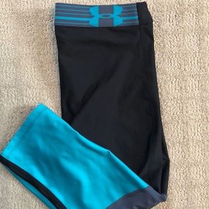 EUC under armor compression crop pants
